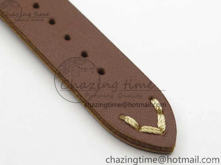 0225 Vintage Seamaster 300 No Date SS B12 Black Dial On Brown Leather Strap A2836 (Free Nylon Strap) Comfortable 7912